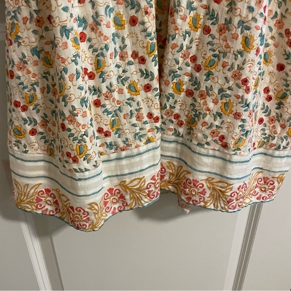 NWT Cleobella Dallas Floral Mini Dress in Carnation Print Cream Boho Size Small - Picture 12 of 16